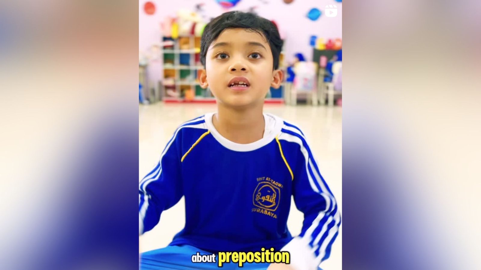 Learning about Preposition